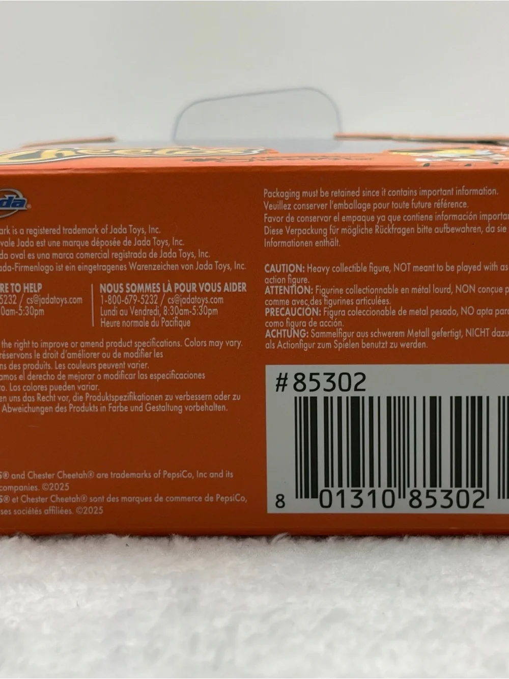 Jada Toys MetalFigs Cheetos Chester Cheetah Die-Cast Figure New In Box